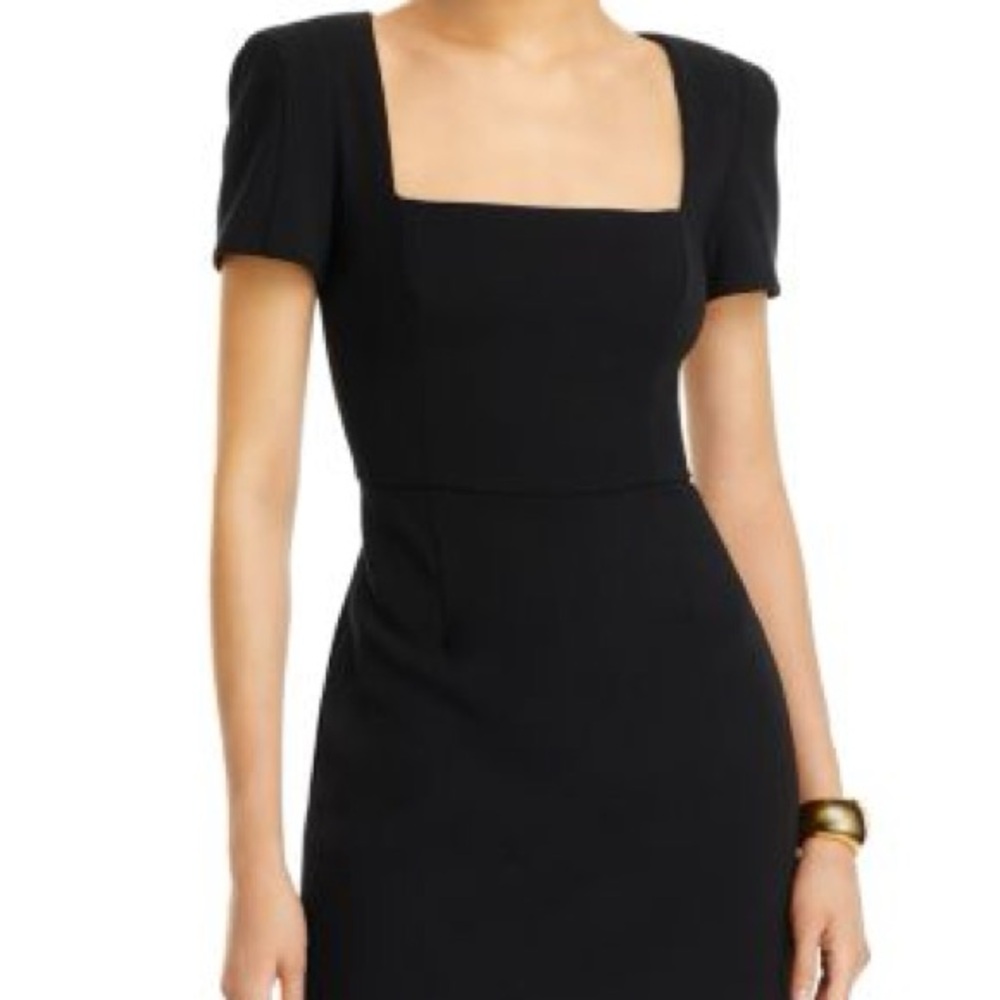 French Connection Whisper Short Sleeve Sheath Dress 8